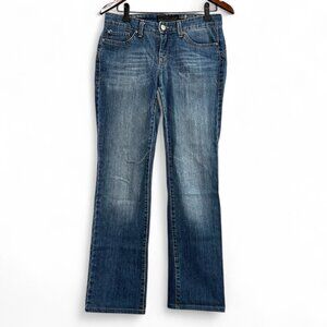Nine West Jeans Women Size 2 Straight Medium Wash Denim Casual